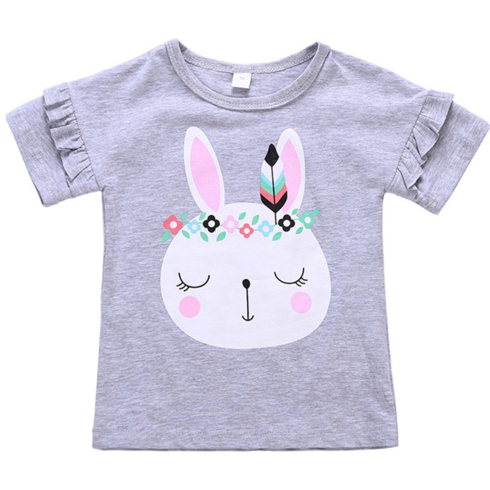 LAST ONE!  NWT Girls' Bunny Skirt Set - Picture 2 of 5